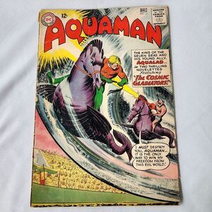 Aquaman Vol 1 #12 ‎ DC Comics 1963 Menace of the Land-Sea Beasts Haney Viscardi
